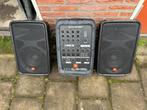 JBL EON 208P Portable PA Set - in zeer goede staat!, Ophalen, Zo goed als nieuw, JBL