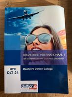 Keuzedeel Internationaal 1 - Deltion College, Boeken, Studieboeken en Cursussen, Ophalen of Verzenden, Zo goed als nieuw, MBO