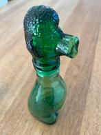 Vintage Empoli hond karaf, Antiek en Kunst, Antiek | Glas en Kristal, Ophalen of Verzenden