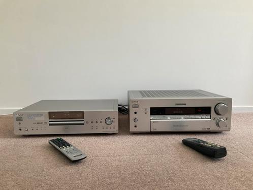 Sony QS STR-DB940 en DVP-NS900V, Audio, Tv en Foto, Versterkers en Receivers, Gebruikt, Stereo, 60 tot 120 watt, Sony, Ophalen