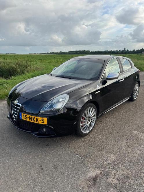 Ori. NL. Alfa Romeo Giulietta 1.750 TBI 2010 Zwart, Auto's, Alfa Romeo, Particulier, Giulietta, ABS, Airconditioning, Bluetooth