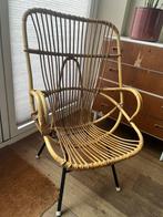 Vintage Rohe Noordholte Rotan Stoel, Ophalen, Gebruikt, Bruin, Riet of Rotan