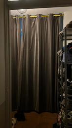 Velour gordijnen ikea, Ophalen, Zo goed als nieuw, Blauw, 200 cm of meer