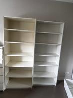 Gebroken witte Ikea Billy boekenkast, 202 bij 80 bij 40cm, Ophalen, Met plank(en), Gebruikt, 200 cm of meer
