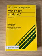 Van de BV en de NV - Mr. P. van Schilfgaarde, Nieuw, Ophalen of Verzenden, WO, Wolters Kluwer