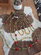 Gekleurde glazen ketting voor in kerstboom, Ophalen of Verzenden