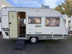 CHATEAU CALISTA 390 TTZ VASTBED TREINZIT VOORTENT (TOPSTAAT), Caravans en Kamperen, Chateau, Overige typen, Bedrijf, Treinzit