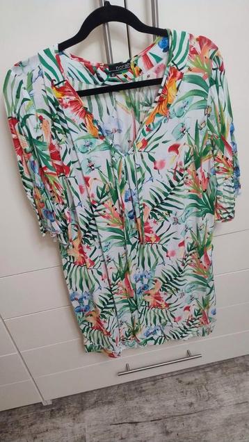 Norah Tuniek Jurkje - Maat 46 - Zomerse Print beschikbaar voor biedingen