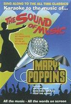 Karaoke Sound Of Music Mary Poppins, Cd's en Dvd's, Dvd's | Muziek en Concerten, Alle leeftijden, Zo goed als nieuw, Verzenden