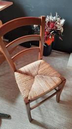 Eetkamerstoelen, Huis en Inrichting, Stoelen, Ophalen, Riet of Rotan, Bruin, Zo goed als nieuw