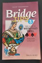 Bridge Tips voor de wedstrijd tafel 3, Drie of vier spelers, Ophalen of Verzenden, Zo goed als nieuw