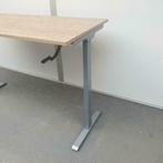 Slinger verstelbaar zit-sta bureau 180x80 cm – grijs frame, Nieuw, Ophalen of Verzenden, Bureau