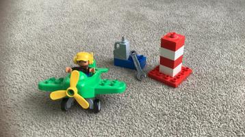 Duplo 10808 klein vliegtuig. beschikbaar voor biedingen