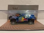 Minichamps 1:43 Volkswagen Touareg  Dakar Rally  blauw, Hobby en Vrije tijd, Modelauto's | 1:43, Ophalen of Verzenden, Zo goed als nieuw