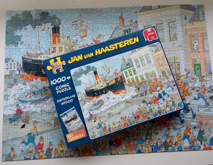 Jan van Haasteren 81567 compleet met zoekboek., Hobby en Vrije tijd, Denksport en Puzzels, Ophalen