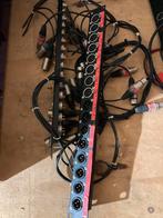 2 panelen 19” met xlr connectoren, Muziek en Instrumenten, Kabels en Stekkers, Ophalen of Verzenden, Gebruikt, Apparatuur