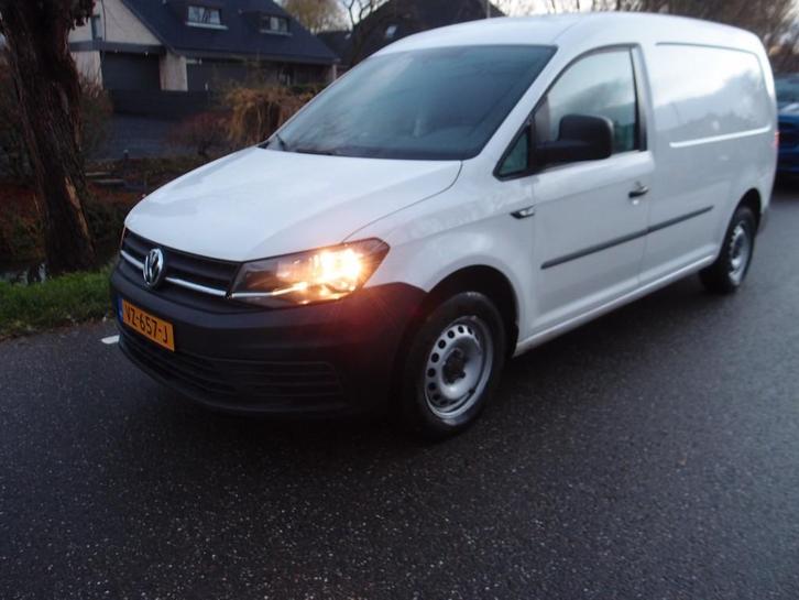Volkswagen Caddy 2.0 TDI L2H1 113.000km BMT Maxi Trendline r, Auto's, Bestelauto's, Bedrijf, Te koop, ABS, Airbags, Airconditioning