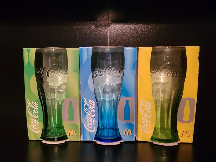 Coca-Cola Glazen McDonald's 2007 Nieuw, Verzamelen, Glas en Borrelglaasjes, Nieuw, Frisdrankglas, Ophalen