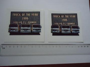 sticker oud VOLVO TRUCK transport vrachtauto vrachtwagen FL beschikbaar voor biedingen