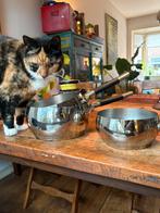 Laguiole steelpannen, Huis en Inrichting, Keuken | Potten en Pannen, Ophalen of Verzenden, Gebruikt, Rvs, Pannenset