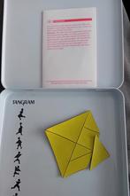 TANGRAM, oud Chinees spel voor 1 persoon, figuren leggen., Hobby en Vrije tijd, Gezelschapsspellen | Overige, Een of twee spelers