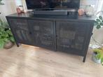Mooie webbing dressoir, Huis en Inrichting, Kasten | Dressoirs, Ophalen, Met deur(en), 100 tot 150 cm, Zo goed als nieuw