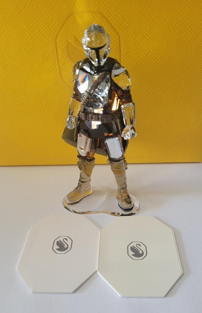 Swarovski Disney Star Wars Mandalorian Groot. Kristallijn, Verzamelen, Swarovski, Nieuw, Figuurtje, Ophalen of Verzenden