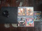 ps3 160gb met spellen zonder controller, Gebruikt, Ophalen of Verzenden, Zonder controller, 160 GB