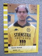 Spelerskaart. Samir.Ouindi. Roda Jc  2000/2001, Verzamelen, Sportartikelen en Voetbal, Ophalen of Verzenden, Zo goed als nieuw