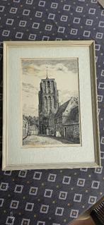 pentekening Leeuwarden, Antiek en Kunst, Ophalen