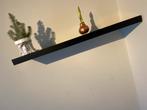Ikea twee zwevende wandplanken zwart, Ophalen, Zo goed als nieuw