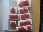 Stampin up houten stempels, Ophalen of Verzenden, Zo goed als nieuw