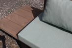 Showroomuitverkoop Lounge bank - inclusief kussens, 6 zitplaatsen, Steigerhout, Ophalen of Verzenden, Zo goed als nieuw