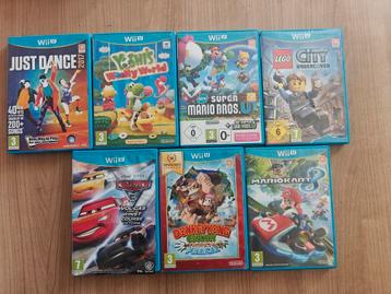Verschillende games voor de wii-U  beschikbaar voor biedingen