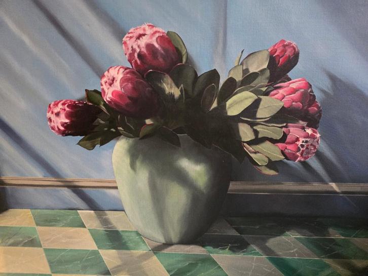 Max Kreijn, groot (150x200) olieverfschilderij, Antiek en Kunst, Kunst | Schilderijen | Klassiek, Ophalen