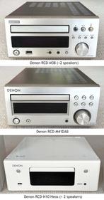 3 Denon combi sets cd/recievers incl. speakers, Audio, Tv en Foto, Stereo-sets, Ophalen, Gebruikt, Cd-speler, Denon