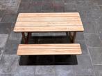 Picknicktafel kinderen (zgan), Tuin en Terras, Picknicktafels, Ophalen, Zo goed als nieuw, Rechthoekig