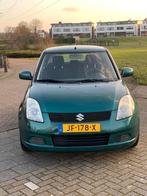 Suzuki Swift 2005 Groen Airco APK 6-8-2025, Auto's, Stof, Zwart, 1328 cc, 965 kg