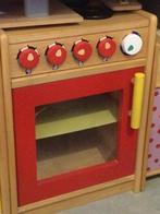 Santoys houten keukentje/keukenblok/fornuis met oven, zgan, Ophalen, Zo goed als nieuw, Hout, Speelkeuken