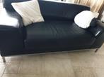 Lederen tweezitter, Huis en Inrichting, Ophalen, 150 tot 200 cm, Tweepersoons, 75 tot 100 cm