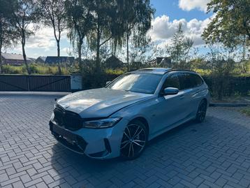 BMW 320e M-Sport Panorama 2023 HUD 360view Trekhaak Leer BTW beschikbaar voor biedingen