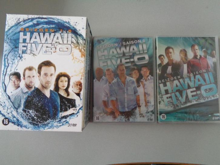 Hawaii Five - O Seizoen 1 t/m 7 op dvd, Cd's en Dvd's, Dvd's | Tv en Series, Zo goed als nieuw, Actie en Avontuur, Boxset, Vanaf 16 jaar