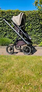 Dubatti One E3 zwart/taupe/donkerbruin, Kinderen en Baby's, Kinderwagens en Combinaties, Ophalen, Zo goed als nieuw, Overige merken