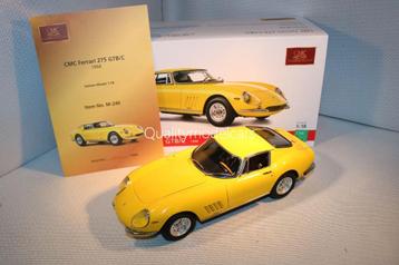 CMC M-240 1:18 Ferrari 275 GTB/C Yellow nieuw in doos €560