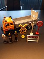 Leuke speelgoed auto met wegwerkzaamheden thema., Ophalen of Verzenden, Zo goed als nieuw