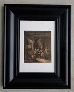 De vechtpartij Adriaen van Ostade Gravure, Antiek en Kunst, Kunst | Etsen en Gravures, Ophalen of Verzenden