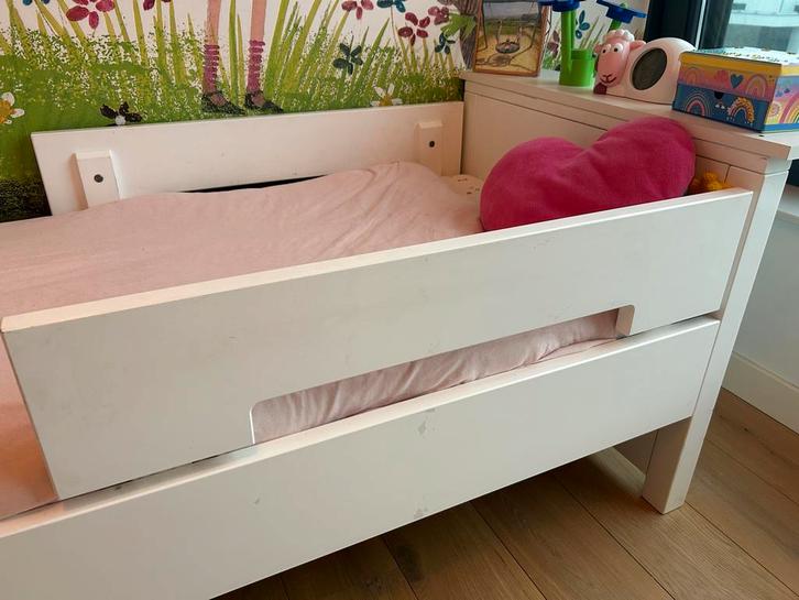 Peuterbed van het merk Bopita, Kinderen en Baby's, Kinderkamer | Bedden, Gebruikt, 140 tot 160 cm, 70 tot 85 cm, Ophalen