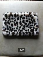 Dames toilet tas print bruin velours br 20 L 30cm, Sieraden, Tassen en Uiterlijk, Toilettassen, Ophalen of Verzenden, Zo goed als nieuw