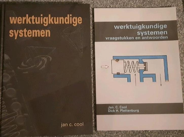 J.C. Cool - Werktuigkundige systemen plus werkboek, Boeken, Techniek, Zo goed als nieuw, Ophalen of Verzenden