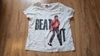 Michael Jackson Beat it dames shirt zie fotos, Ophalen of Verzenden, Zo goed als nieuw, Kleding